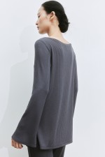 Boat-Neck Sweater