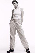 Low-waist Pull-on Pants